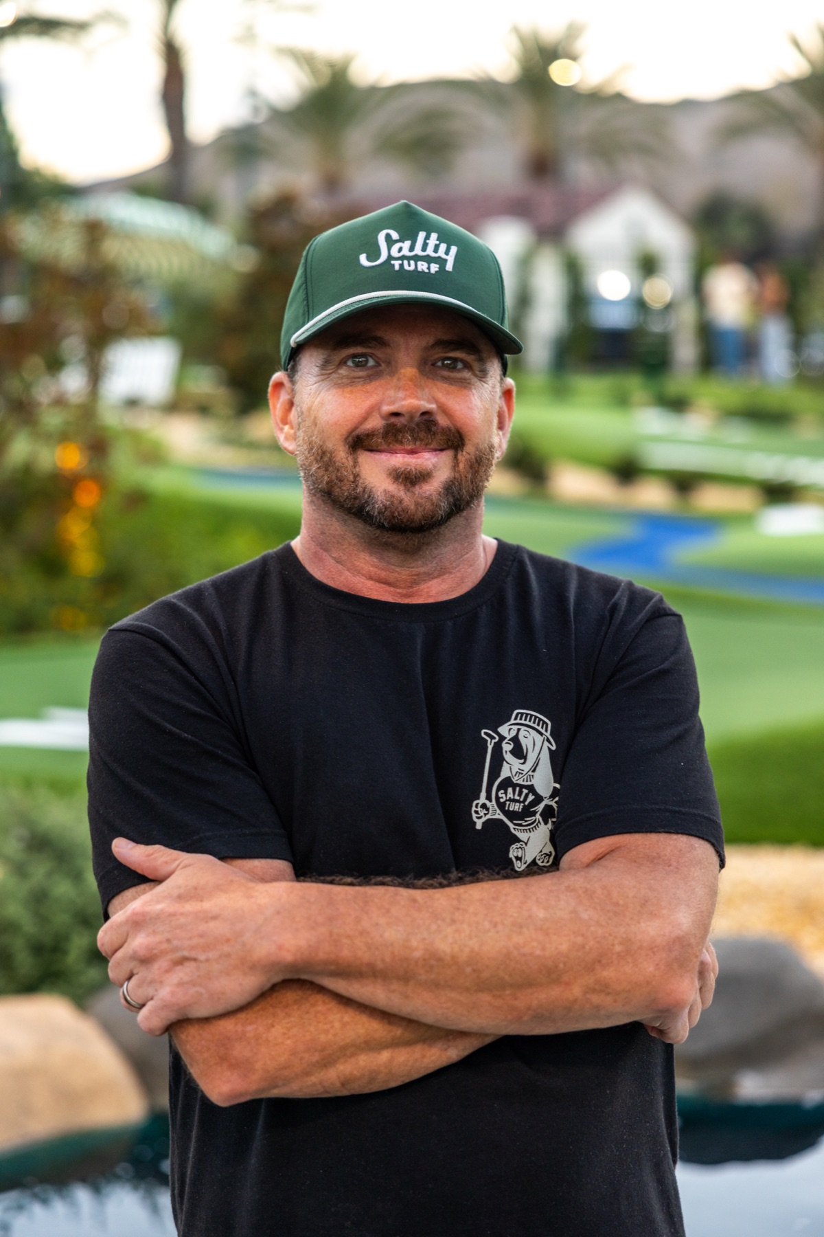 Chef Jamie Strutt at Salty Turf